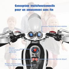 Costway Dječji električni chopper motocikl 3 km/h
