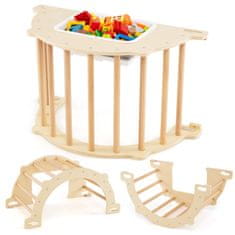 Costway Penjalica 8 u 1 s kutijom za pohranu 80x47x41 cm