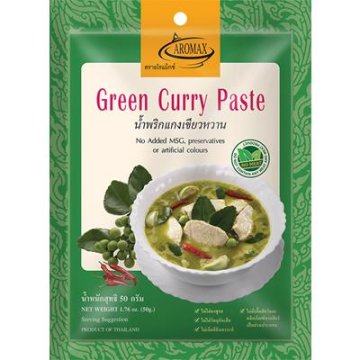 Zelena curry pasta 50 g - Aromax
