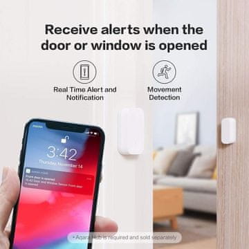 AQARA T1 senzor za vrata i prozore (DW-S03D) Zigbee 3.0