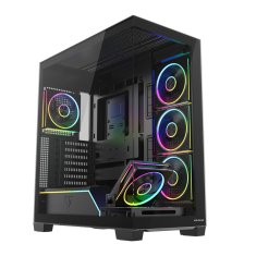 Modecom MODECOM VOLCANO STELLAR PLUS ARGB Midi Tower PC kućište, crno