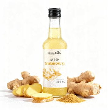 Đumbirov sirup 200 ml, prirodni, bez bojila i konzervansa