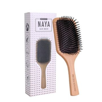 Sister Young Naya Hair Brush drvena četka paddle za razčesavanje kose WHD6001