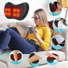 Masažni jastuk za shiatsu masažu leđa, vrata, nogu i tijela PRO-Comfy30W-01
