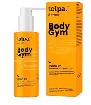 Tołpa dermo body gym noćni gel za regeneraciju i ućvršćivanje, 200 ml