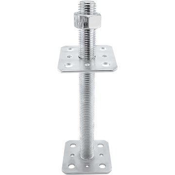 Podstava stupa regulacijska s navojem PSR80 80x80x250x4,0 (1)