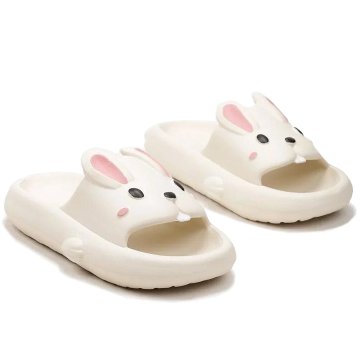 Ženske pjenaste japanke s kunićem za bazen Lerin bež 38/39
