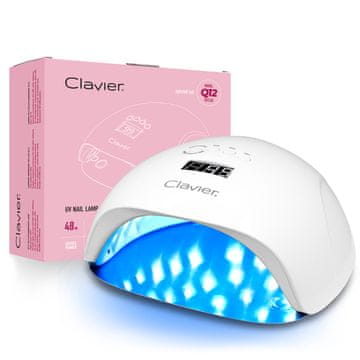 Clavier Clavier Q12 lampa za manikuru UV/LED 48W - bijela