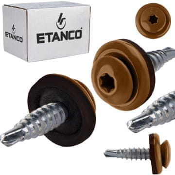 Vijci za farmere GTF02P Panhead 4,8x20mm RAL 8003