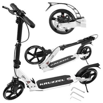 Northix Sklopivi romobil za djecu i odrasle, kotači 200 mm, maksimalno 100 kg