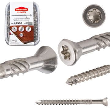 Vijci za podove i terase INOX A2 WN 4.0x050