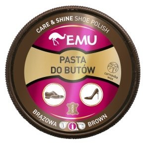 Emu Pasta za cipele u limenci EMU - smeđa 50 ml