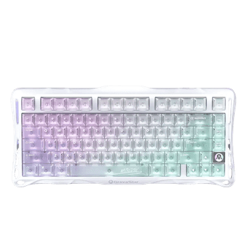 Gravastar GravaStar - Mercury K1 Lite Crystal Aurora bežična mehanička tipkovnica Crystal Aurora