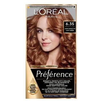 L’Oréal Loreal Preference boja za kosu - 6.35 Havana svijetli jantar (2x60ml, 54ml)