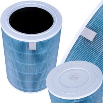 Rosfix BlueShield HEPA H13 standard - filtar za Xiaomi Mi Air Purifier 1/2/2S/3/Pro, plavi, do 6 mjeseci rada, pročišćavanje PM2.5, prašine i alergena, plug & play