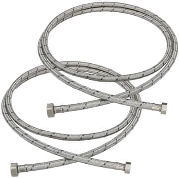 Fleksibilni priključak 3/8” 1/2” za bateriju i armaturu, 200 cm, set od 2 kom.