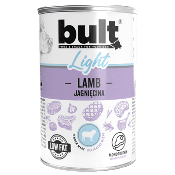 BULT BULT LIGHT mokra hrana za pse Janjetina konzerva 400g Monoproteinska