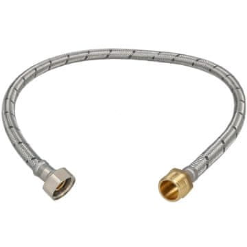 Savijeni priključak 1/2” s maticom i navojem za baterije i armature, 60 cm