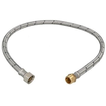 Fleksibilni priključak 3/8" s maticom i vijkom za baterije armature 70 cm