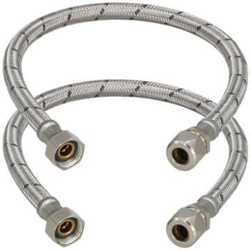 Savijajući priključak 3/8" za sustave za stezanje, 50 cm, set od 2 kom.