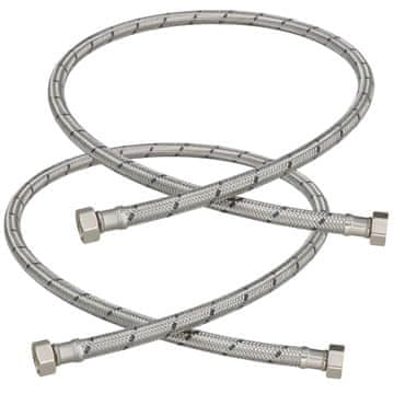 Fleksibilni priključak 3/8” za bateriju armature 100 cm, set od 2 kom.