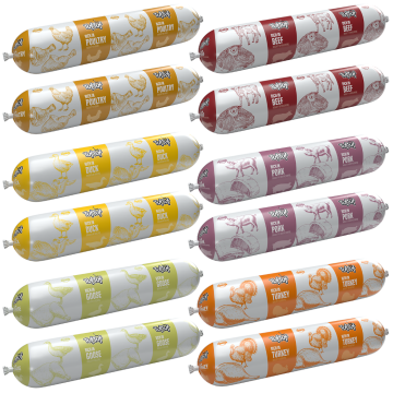 TufTuf mokra hrana za psa Mix okusa štapić 12x900g Potpuna prehrana