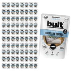 BULT BULT mokra hrana za psa, bakalar, vrećica 80x100g, potpuna prehrana