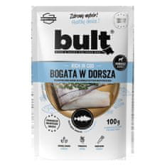 BULT BULT mokra hrana za psa, bakalar, vrećica 80x100g, potpuna prehrana
