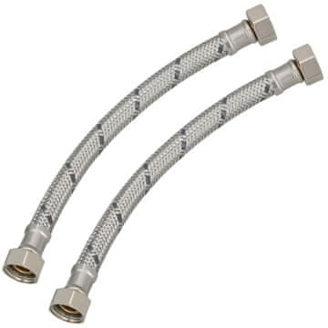 Fleksibilni priključak 3/8" za baterije armature 20 cm, set od 2 kom