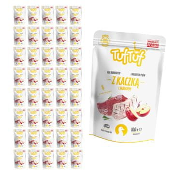 TufTuf mokra hrana za pse Patka s Jabukom vrećica 40x100g Mielonka