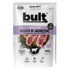 BULT BULT mokra hrana za psa janjetina, vrećica 80x100g, potpuna hrana