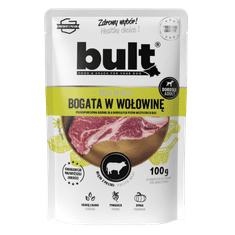 BULT BULT mokra hrana za pse govedina, vrećica 30x100g, potpuna hrana