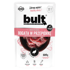 BULT BULT mokra hrana za psa prepelica vrećica 20x500g potpuna hrana