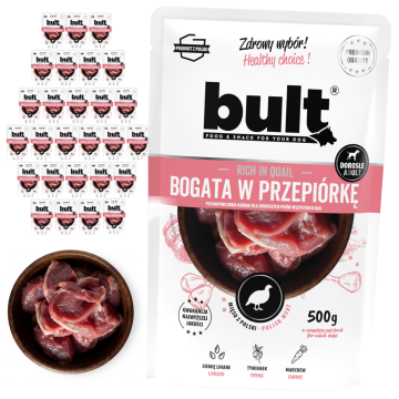 BULT BULT mokra hrana za pse prepelica vrećica 30x500g puna porcija