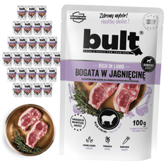 BULT BULT mokra hrana za psa janjetina vrećica 30x100g punopravna