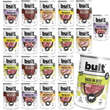 BULT BULT mokra hrana za pse Mix okusa konzerva 20x400g Bez ribe