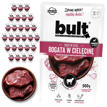BULT BULT mokra hrana za pse, teletina, vrećica 30x500g, potpuna