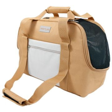 Mersjo Mersjo EasyTravel Torba Transporter za Pse i Mačke Smeđa 23x48x31 cm do 8 kg