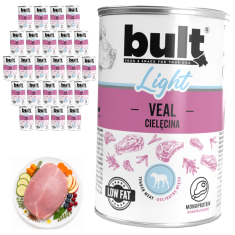 BULT BULT LIGHT mokra hrana za pse, teletina, konzerva 24x400g