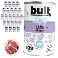 BULT BULT LIGHT mokra hrana za pse janjetina konzerva 24x400g