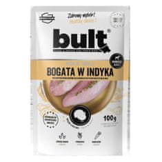 BULT BULT mokra hrana za psa puretina vrećica 80x100g potpuna
