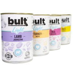 BULT BULT LIGHT mokra hrana za pse Mix okusa konzerva 4x400g