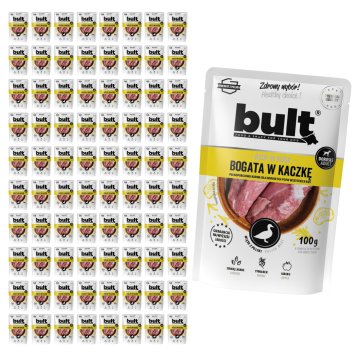 BULT BULT mokra hrana za pse Kaczka vrećica 80x100g Potpuna