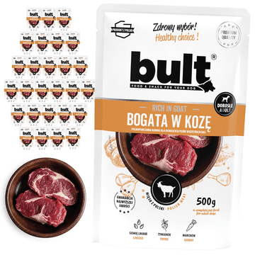 BULT BULT mokra hrana za pse Kozina vrećica 30x500g Potpuna