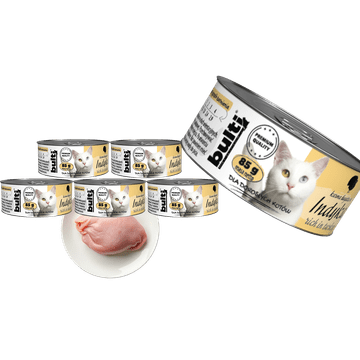 BULTI mokra hrana za mačke s puretinom, konzerva 6x85g