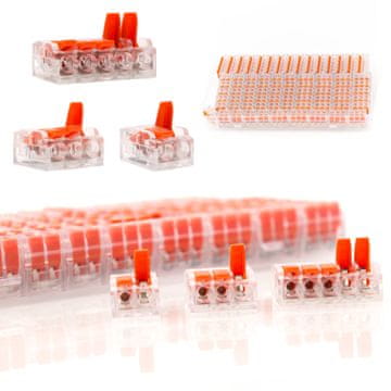 Rosfix Rosfix Set brzih spojnica 75 kom. u plastičnoj kutiji
