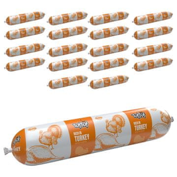 TufTuf mokra hrana za pse Indik baton 18x900g Potpuna