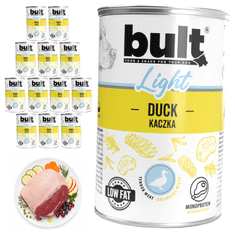 BULT BULT LIGHT mokra hrana za pse Patka konzerva 12x400g
