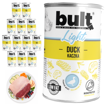 BULT BULT LIGHT mokra hrana za pse Patka konzerva 12x400g