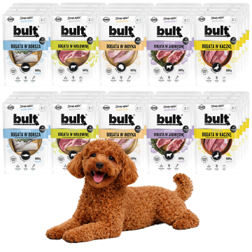 BULT BULT mokra hrana za pse Mix okusa, vrećica 40x500g